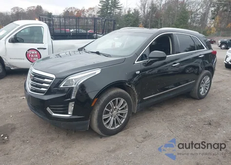 2017 Cadillac Xt5 Luxury из США, поврежденный, VIN 1GYKNDRSXHZ259330